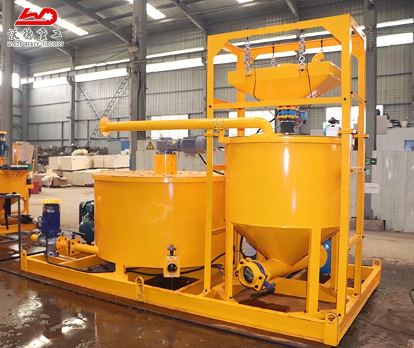 high working efficiency cement grout mixer machine