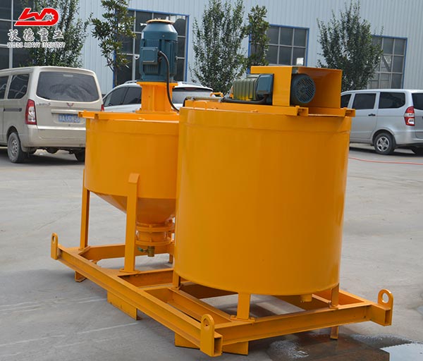 high working efficiency cement grout turbine mixer machine