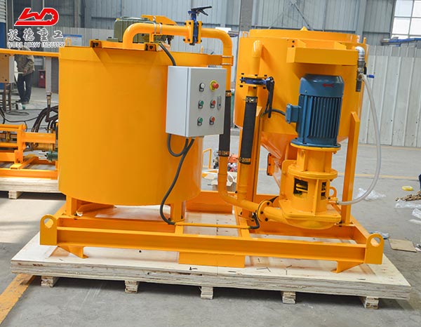 hydraulic cement grout mixer machine