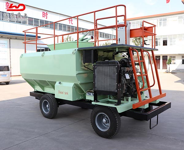 slope reinforcement hydroseeding spraying machine