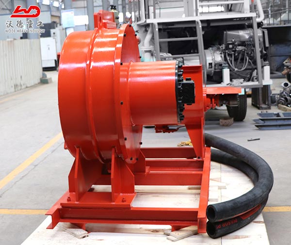 Concrete hose peristaltic squeeze pump