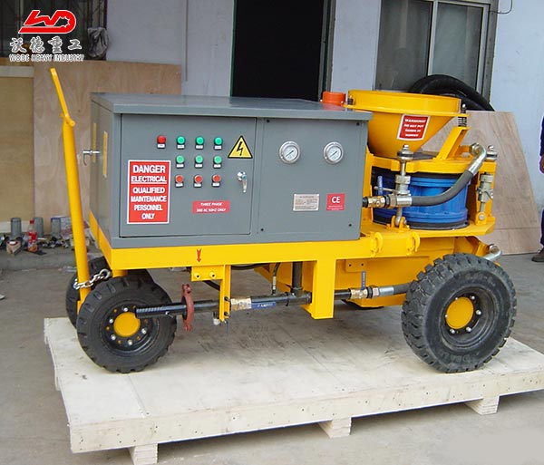 mortar wet shotcrete spraying concrete sprayer