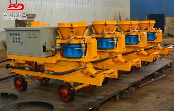 rotor type wet shotcrete machine