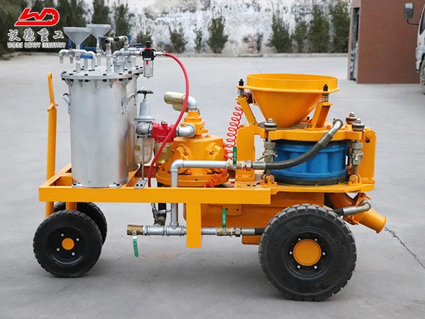 wet shotcrete machine concrete spraying machine