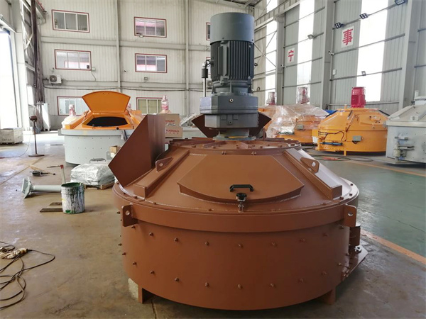 Energy saving planetary concrete mixer