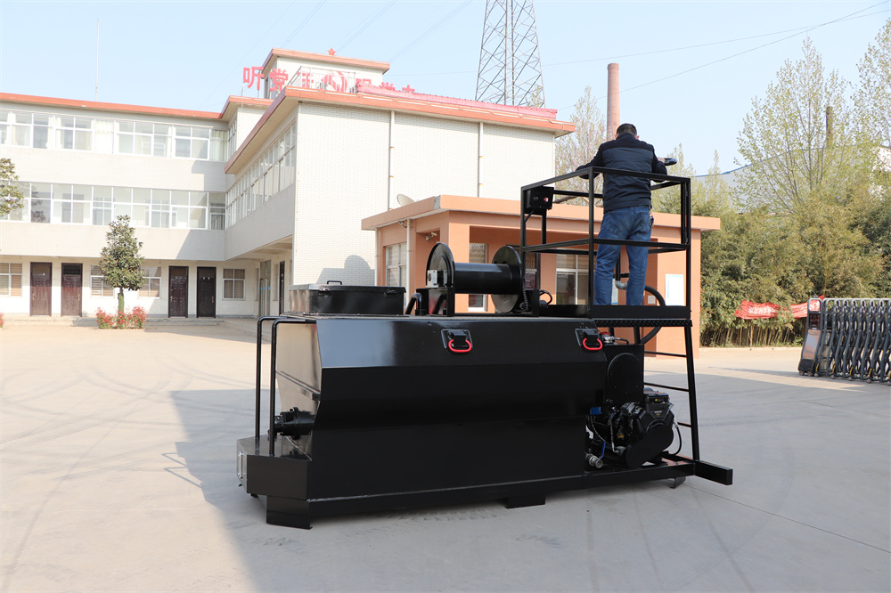 slope hydromulching machine for greening