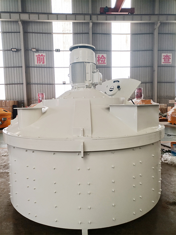 planetary counter current vertical shaft concrete mixer for cement