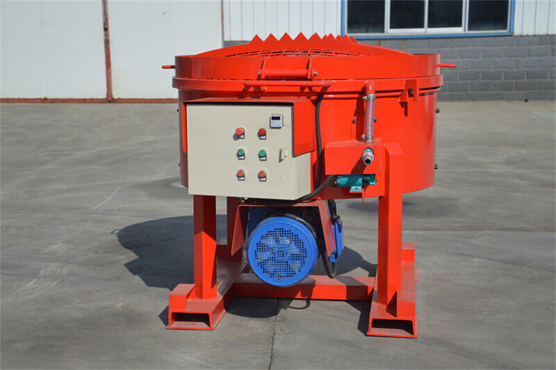 250kg refractory type pan mixer