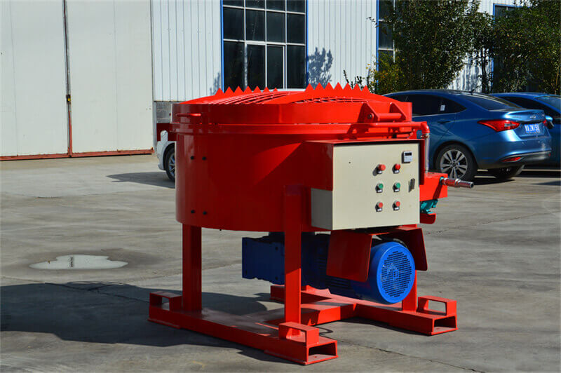 mortar refractory use castable pan mixer