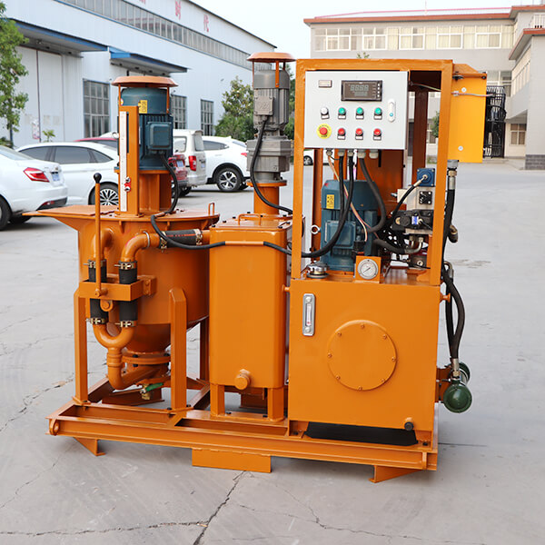 Portable Grouting Rig with Pump for Easy Transportation and Operation