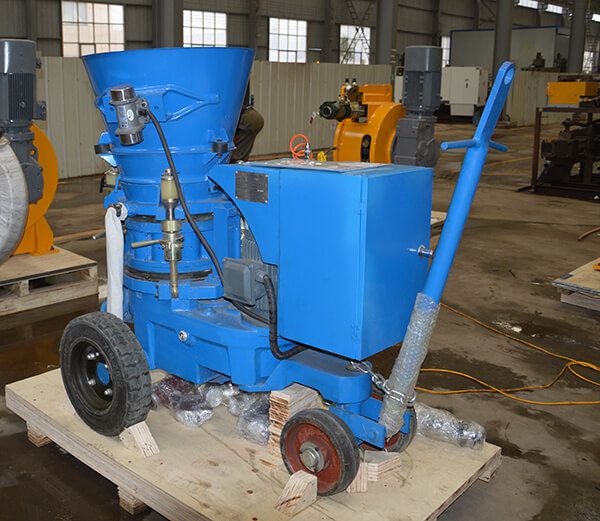 gunning refractory machine