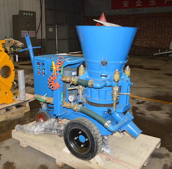 gunning refractory machine