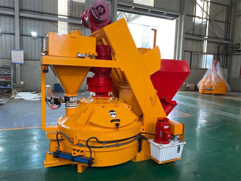High Capacity Planetary Concrete Mixer for Large Construction Sites