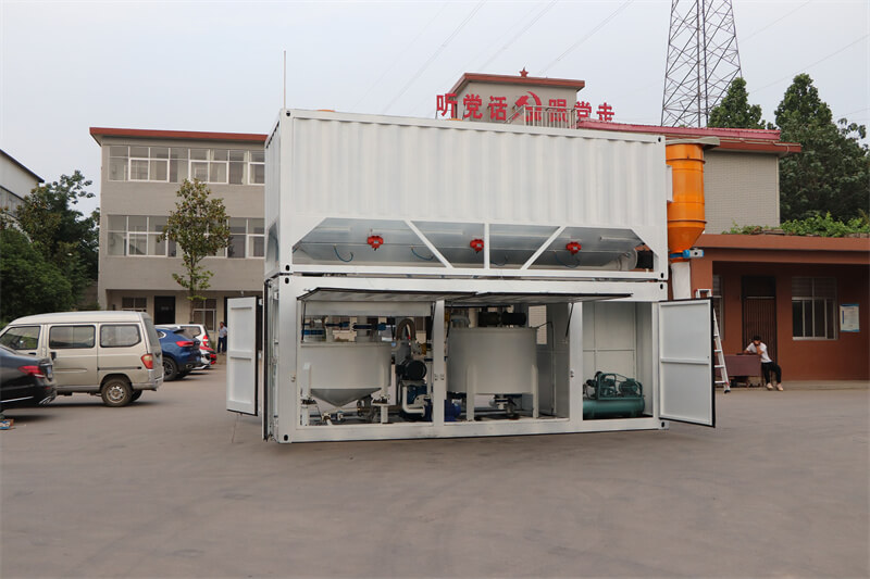 HCS17B Cement Silo and WMA20 Automatic Mixing Plant