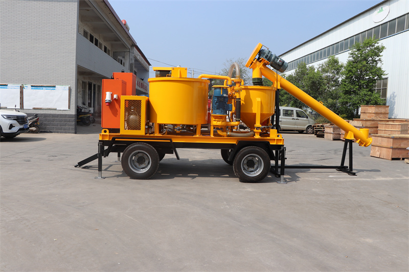 Grout plant for geotechnical applications