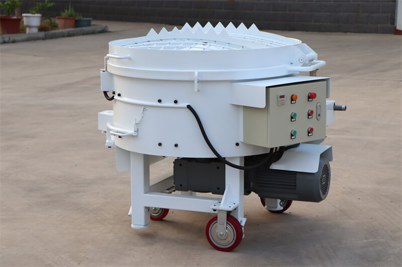 Portable refractory mixer