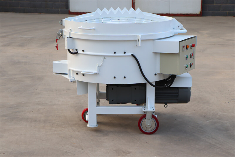 Industrial refractory mixer