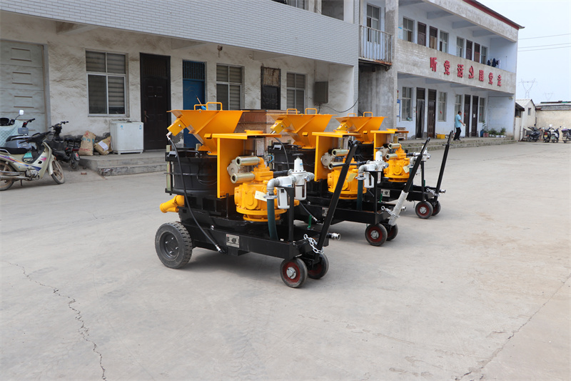 Shotcrete Machine for Concrete Bridge Construction