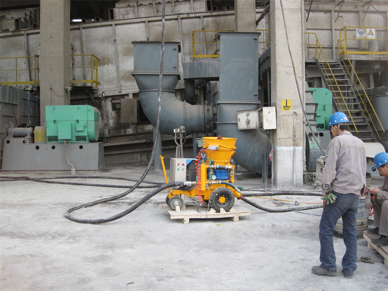 Refractory Waste Management Gunning Machine