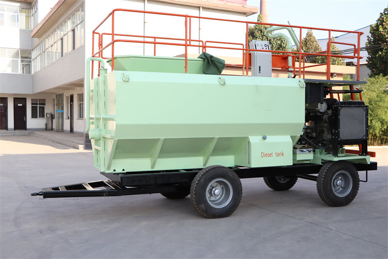 diesel landscaping hydroseeder on sale soil hydroseeding machine for slope greening projects