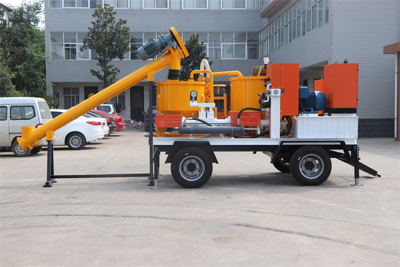 grout mixer pump station supplier