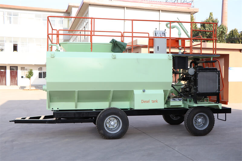 diesel hydroseeding trucks