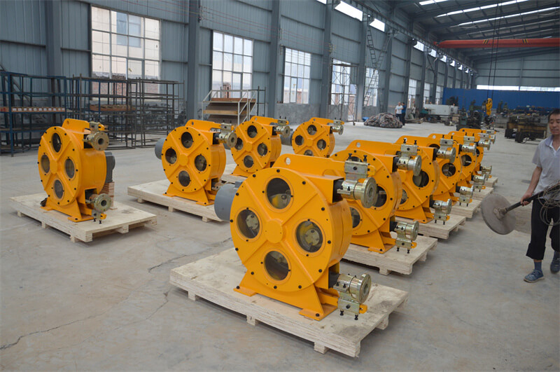 Industrial Peristaltic Hose Pumps to pump clay slurries