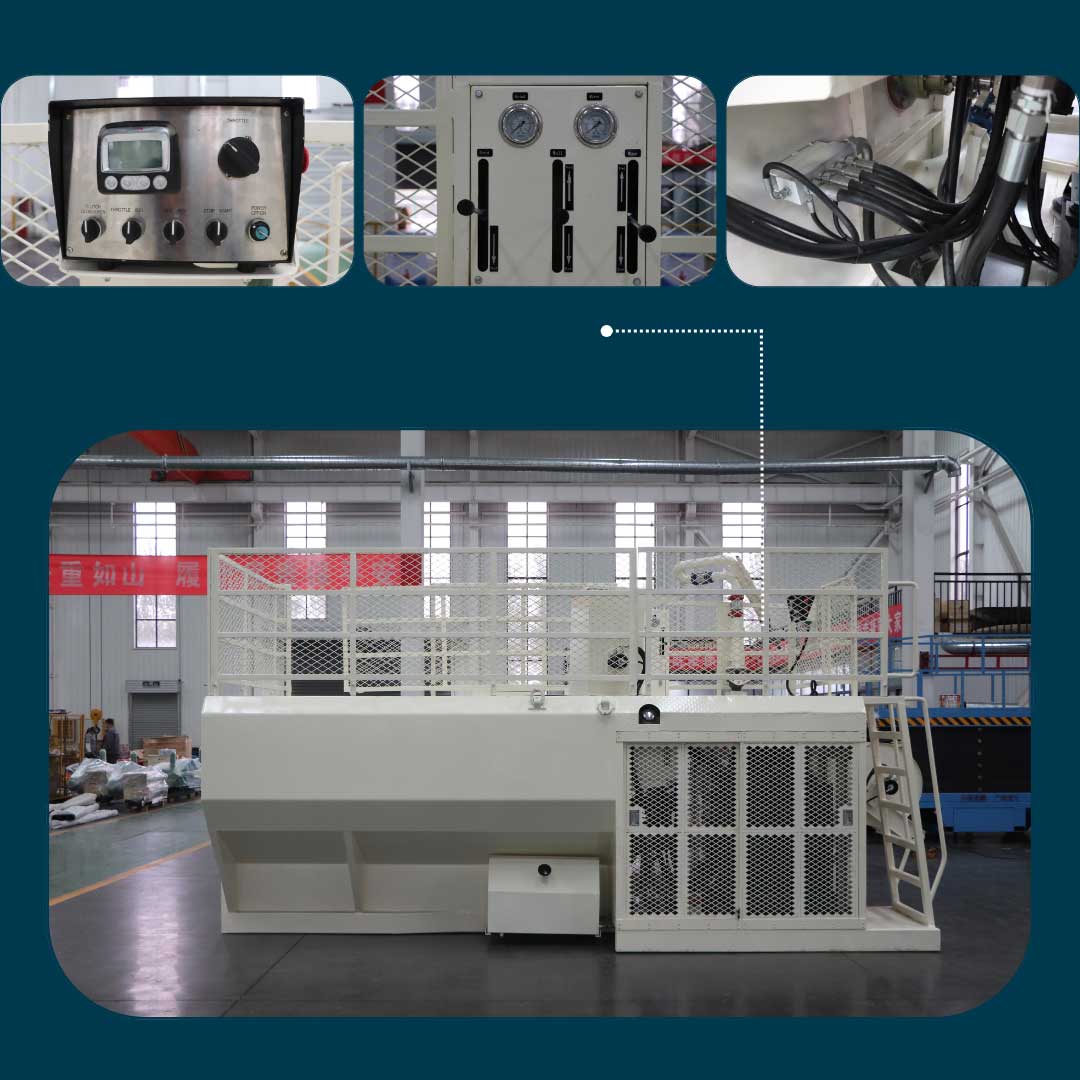 6m3 tank hydroseeding machine price for hillside landscape