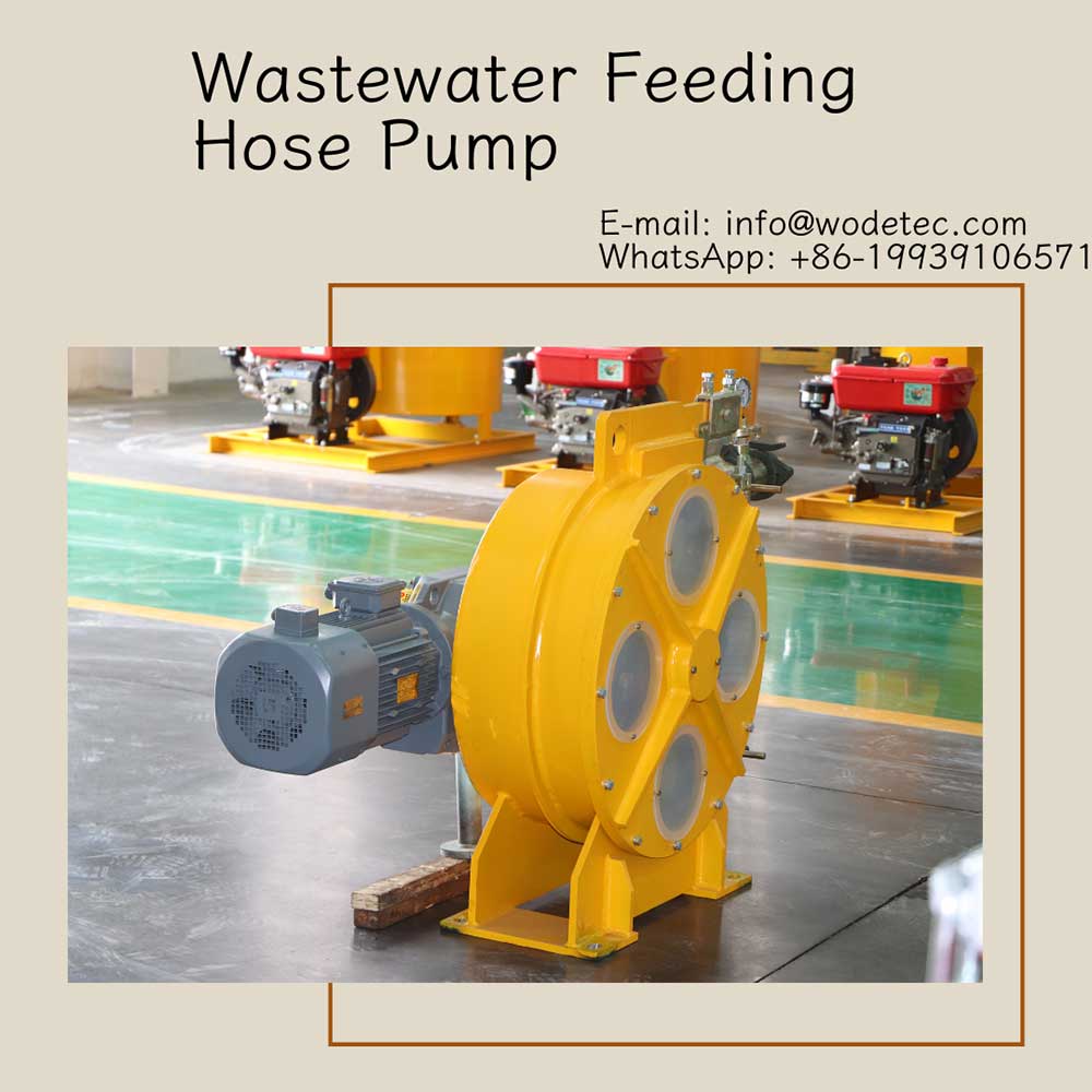 Industrial Hose Peristaltic Squeeze Pump