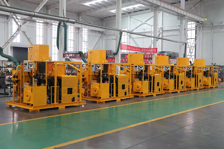 compact jet grouting unit