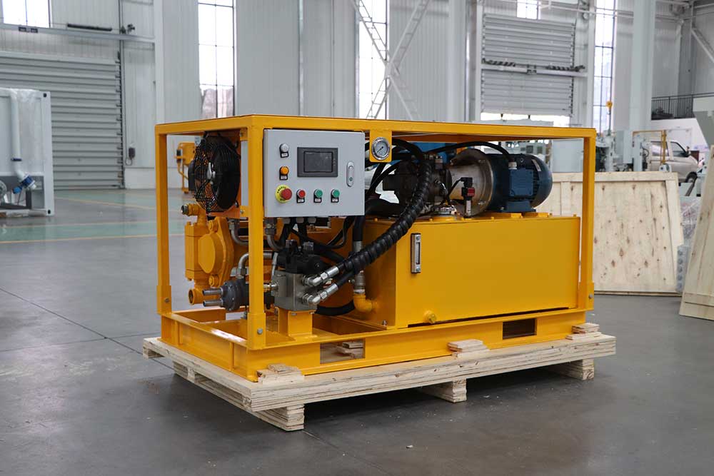 Hydraulic grouting injection pump