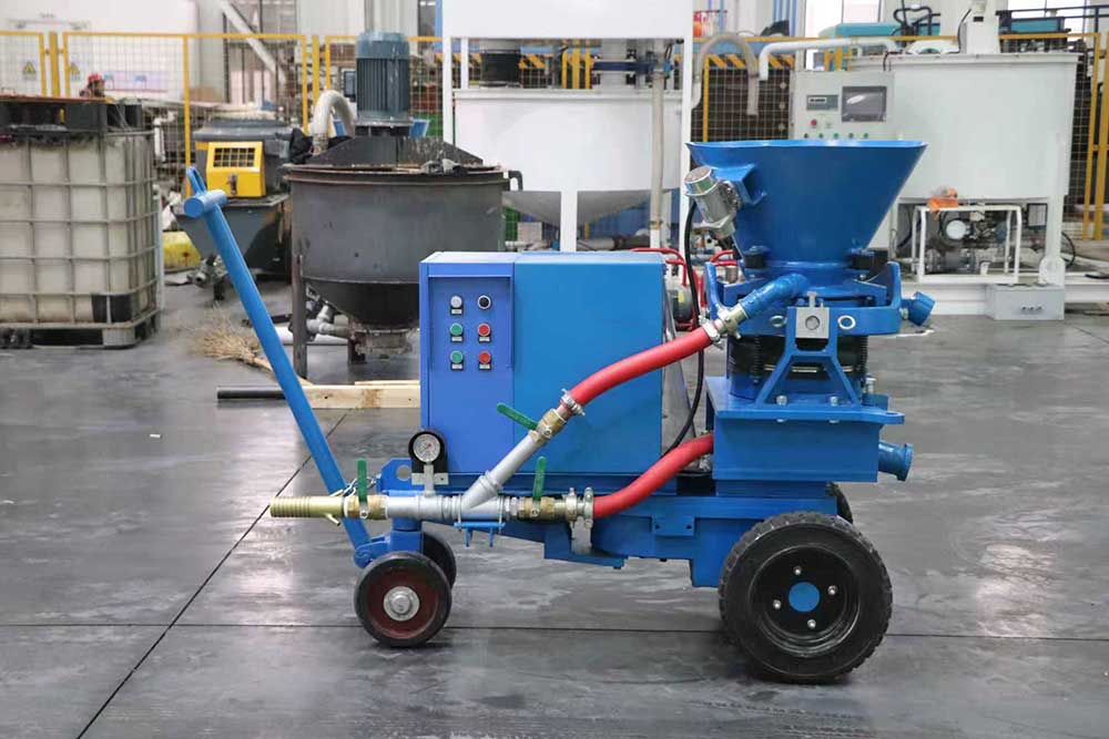 refractory concrete spraying machine for sale
