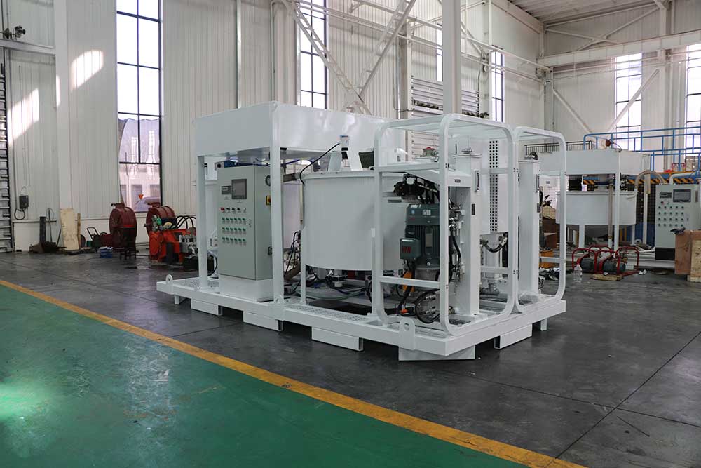 Automatic grouting station