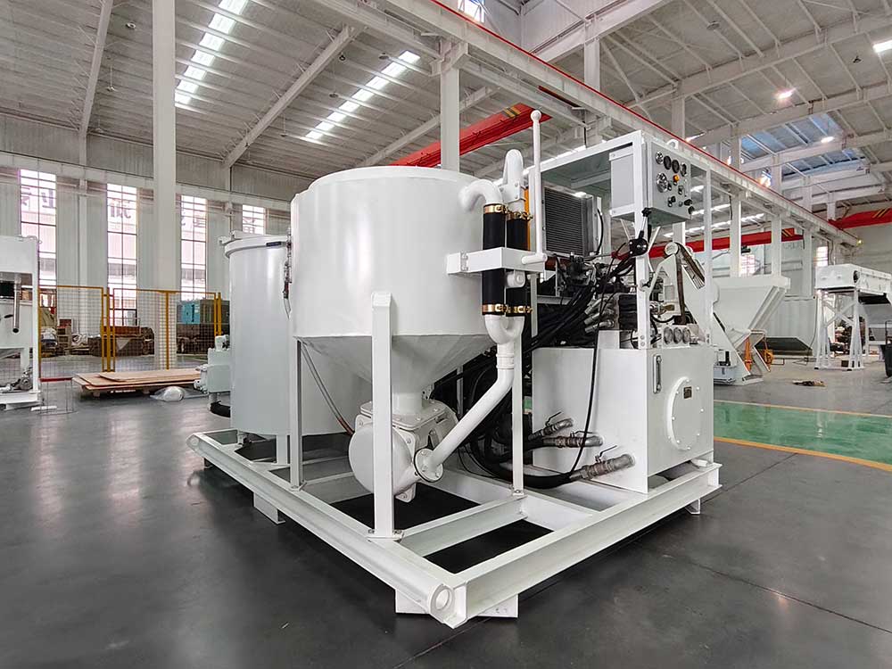 Bentonite grouting mixing plant in Saudi Arabia