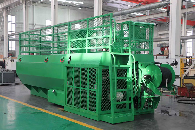 Diesel engine large capacity slope greening machine