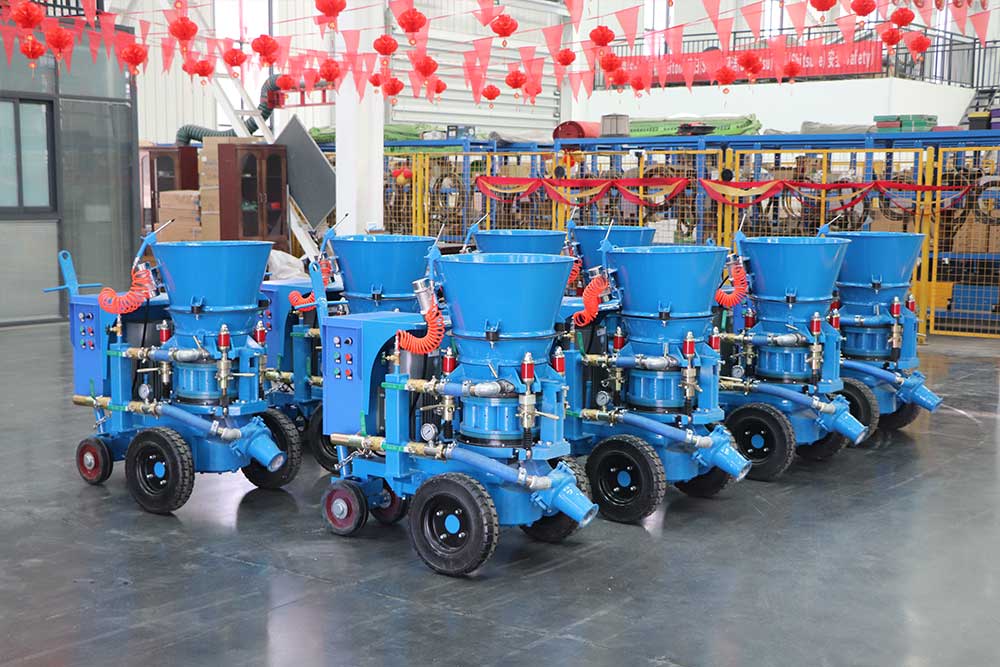 Gun Dry-mix Shotcrete Fryer Machine