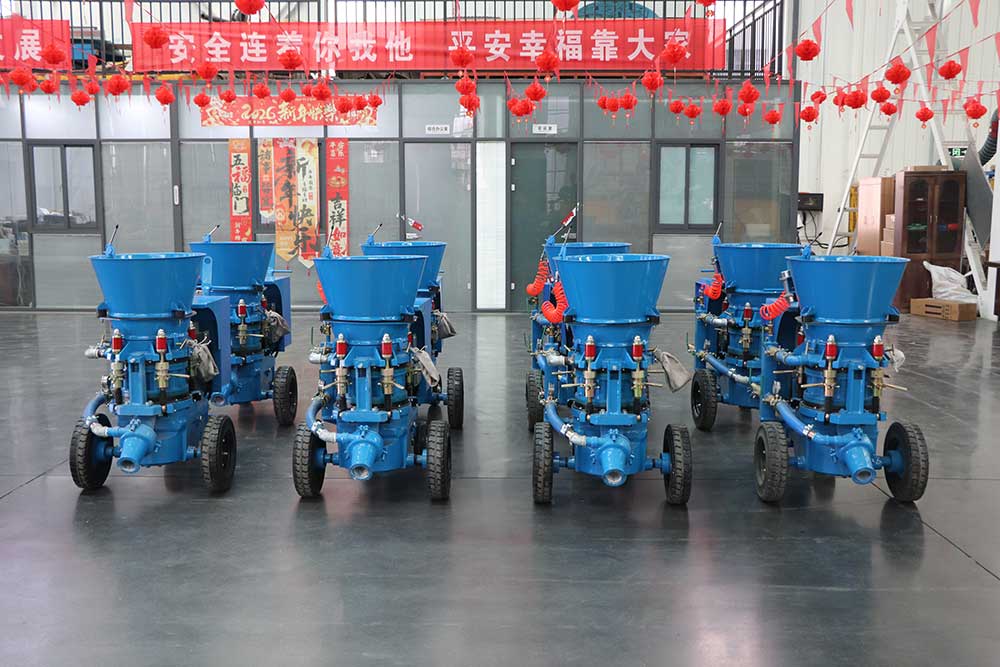 Spraying Gunite Gunning Refractory Cement Sprayer