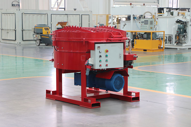 Castable pan mixer for steel plant