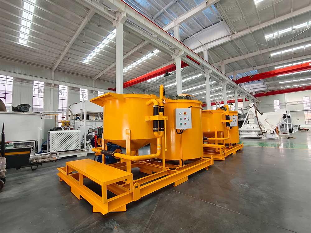 Cement grout mixer manufacturer
