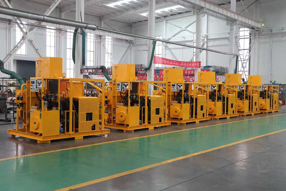 Grouting equipment for underground