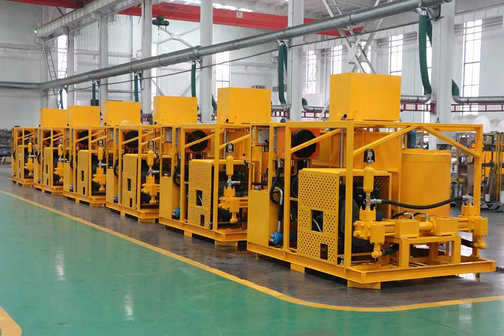 Grouting machinery for building