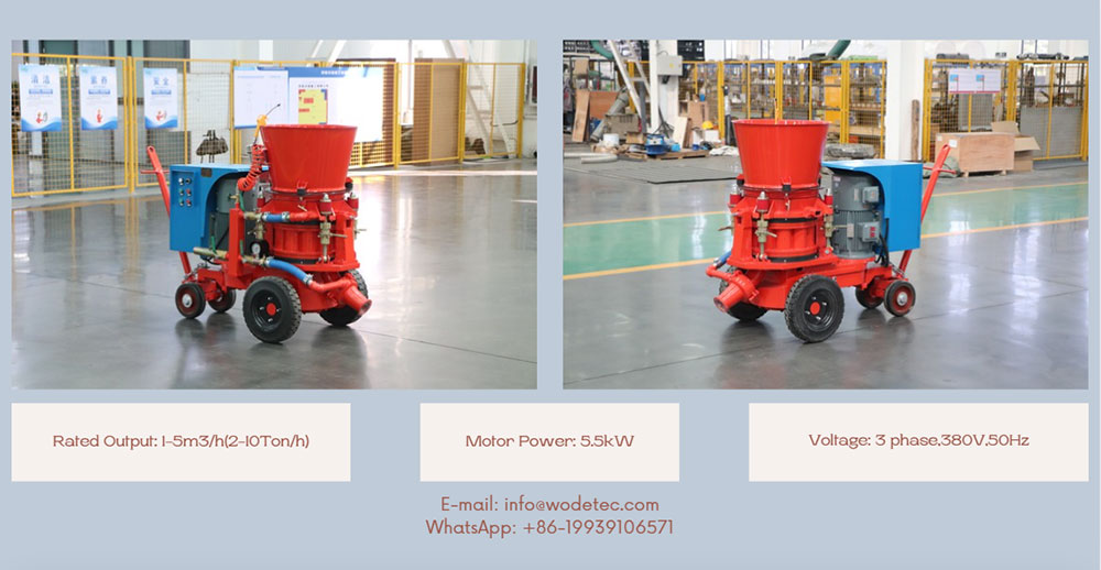 Refractory dry mix gunning machine supplier