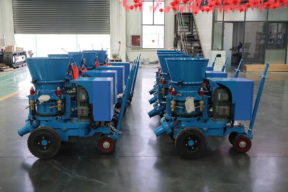 Refractory dry mix shotcrete machine for sale