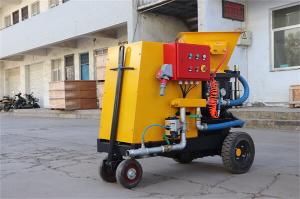 Shotcrete nozzle gunite machine