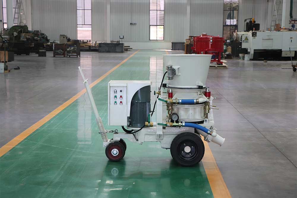 Shotcrete spray refractory gunning gunite machine