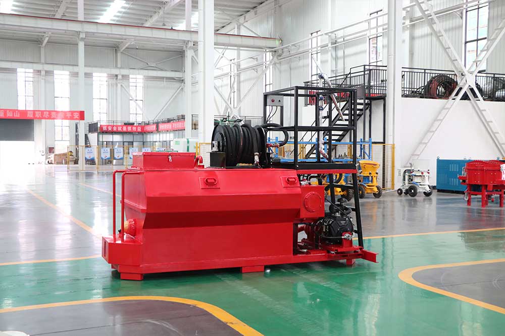 Small 2m3 hydro seeding machine