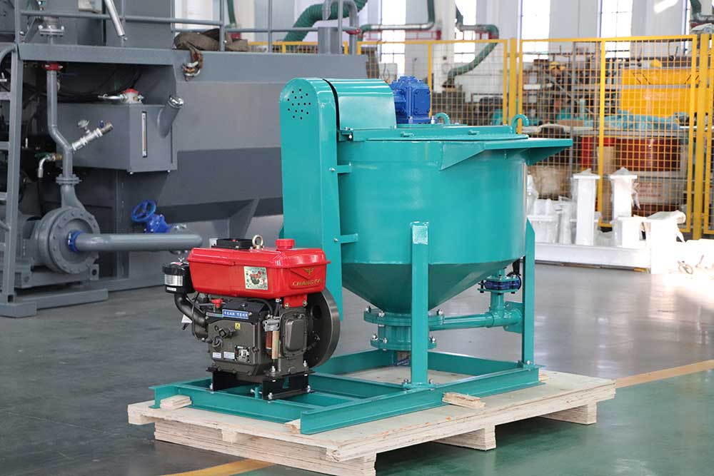 high efficiency grout mixer