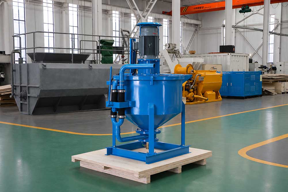 High Capacity Colloidal Grout Mixer for Dam Foundation Grouting