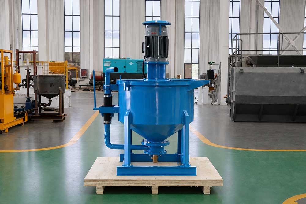 Turbo Grout Mixer for Fast Cement and Bentonite Mixing