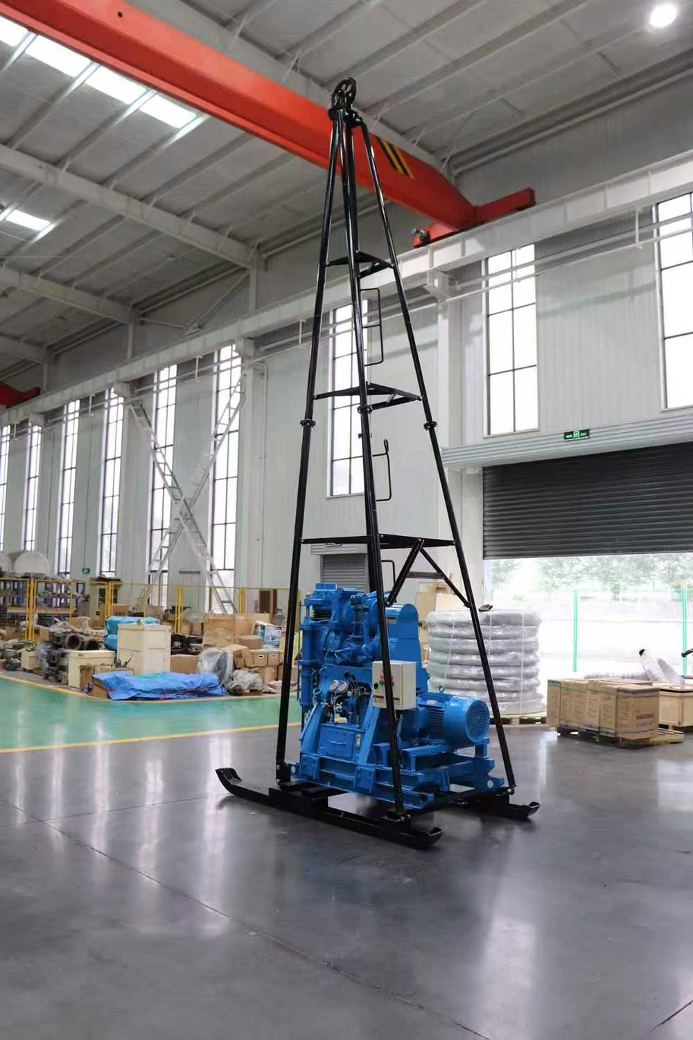 Hydraulic Diamond Drill Rig for Borehole and Core Sampling Projects